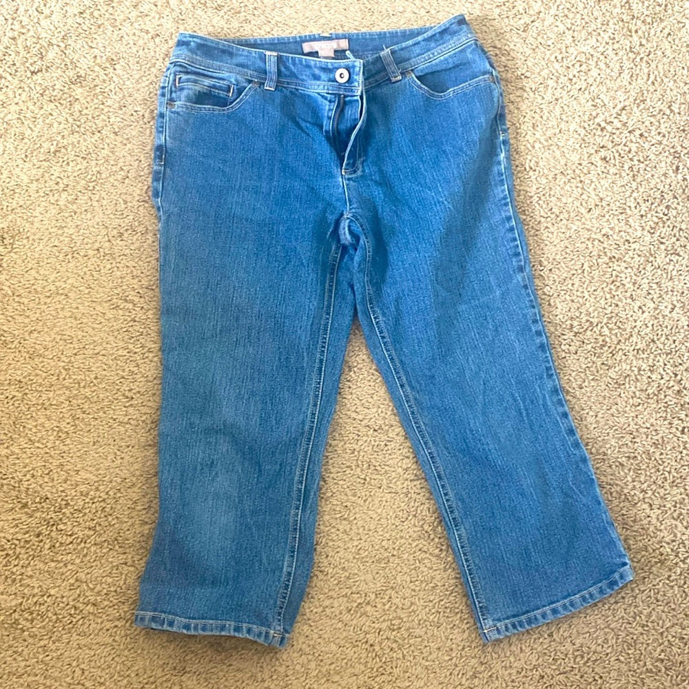 Chico's Denim Capri Jeans size 0.5